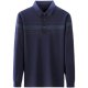 Men's Golf Shirt Other Prints Graphic Prints Long Sleeve Home Tops Fashion Classic Blue Black Navy Blue