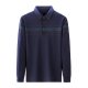 Men's Golf Shirt Other Prints Graphic Prints Long Sleeve Home Tops Fashion Classic Blue Black Navy Blue